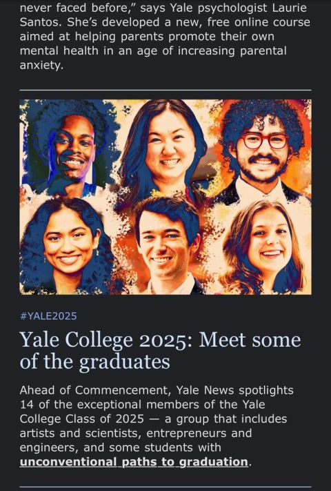 Yale News feature — image 1
